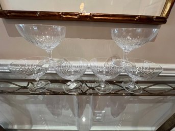 Rogaska SOHO Pattern Dessert Stemware, Gorgeous, Lot # 2