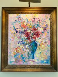 Oil On Canvas, Signed Persichetty, With Light