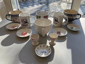 Ceramic Cups, Mugs, Soups, And Dishes
