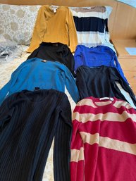 8 Ladies Cashmere Sweaters In S & M
