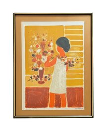 Listed Artist Frdric Menguy (French 1927-2007)  Signed Artist's Proof Lithograph