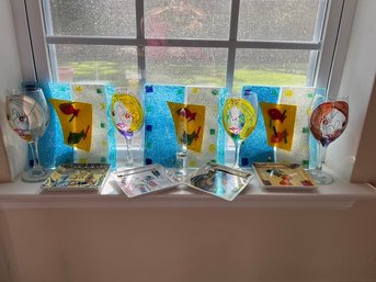 The FUN Lot! Glass And Limoges,