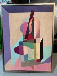 Oil On Canvas, Painting Titled Shapeshifting By The American Artist Juanita Guccione, Painted Circa 1935.