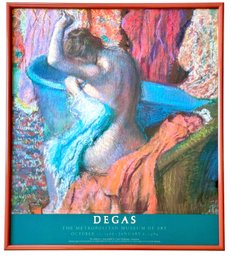 1988 Original Museum Exhibition Poster 'Degas' Metropolitan Museum Of Art