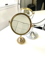 Two Table Top Mirrors
