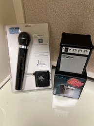 Wireless Mic, With Speaker Amp For MP3, NIB
