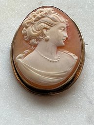 Sterling Silver Handmade Framed Cameo