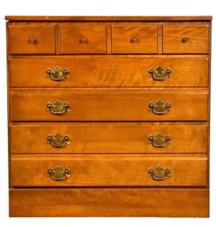 Ethan Allen Baumritter Solid Maple Chest Of Drawers - Made In Vermont - Early American  (2 Of 2)