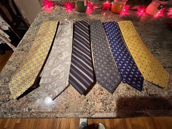 Hickey Freeman Mens Silk Ties, Ass't Colors
