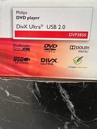 Philips DVD Or USB Player, NIB