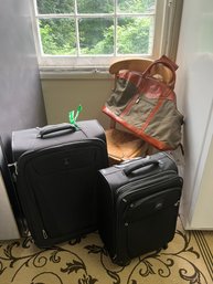 Pine Canyon Buffalo Leather Duffle Bag, Travelpro & Skyway Suitcase