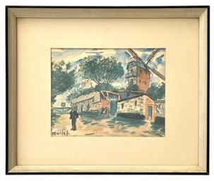 Elisee Maclet (FRANCE 1881-1962) Fine Art Print