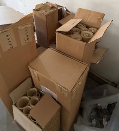 Collection Of Assorted Wallpaper Rolls (some Used/some Full)