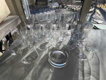 Crystal Stemware, Multiple Sizes And Uses, Some Lead Free!