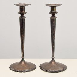Shreve & Co. Sterling Taper Candle Holders