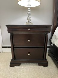 Raymour Flaningan Pair Of 3 Draw Wooden Night Stands