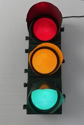 Original Vintage Working Traffic Light