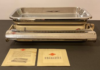 Vintage KRUPS Enamel & Chrome Scale.