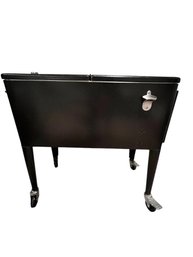 Indoor/outdoor Cooler, With Bottle Opener And Side Shelf