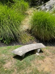 Cement Garden Bench