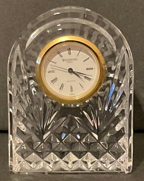 Waterford Crystal Dome Top Clock, Sticker.