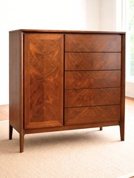 Vintage Lane Mid-Century Walnut Gentlemans Chest / Dresser - Westport
