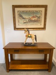 Large Framed Print Titled - Situation Of America 1848