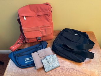 Tumi Flex Stealth Bag, Bagalini, Leather Wallets