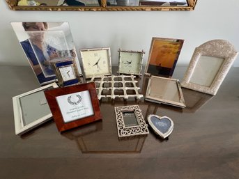 Desk Clocks, Photo Frames