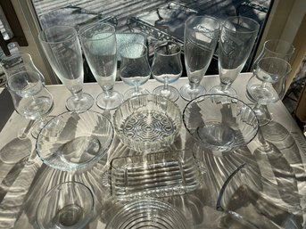 Clear Glass, Multiple Uses, Multiple Sizes