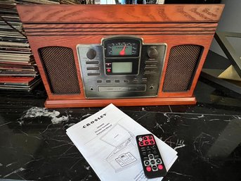 Crosley Director Turntable W/remote, And Radio, Never Used