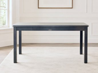 Vintage McDowell & Craig For Pottery Barn Steel Four-Leg Office Desk