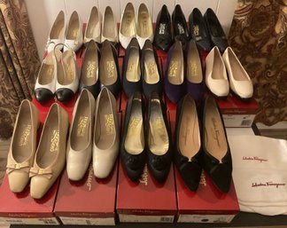 14 PRS. Salvatore Ferragamo Designer Shoes