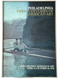 1976 Museum Exhibition Poster 'Philadelphia Three Centuries Of American Art'