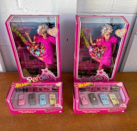 New In Box Barbie Form The Movie Barbie & Barbie The Movie Hotwheels