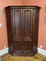 Corner Cabinet Solid Wood Entertainment Center