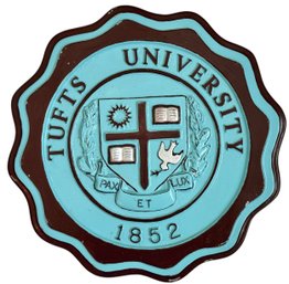 Vintage Tufts University Seal Caster By Garo Art Metal - Rare Find!