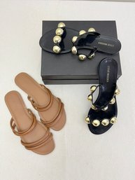 J Crew & Steve Madden Sandals Size 8