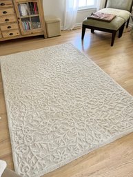 Cream Colored Area Rug By Bashian