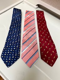 Salvatore Ferragamo Neck Ties, In Very Good Condition