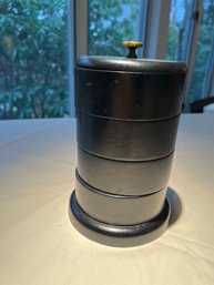 Jewelry, Trinkets, Buttons, Pins, Clips, Change, A Round Box For Many Things