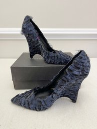 Theyskens Theory Feathered Shoes Size 8.5