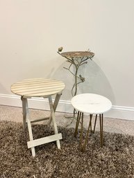 3 Occasional Tables/plant Stands