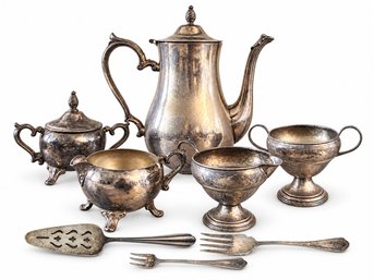 Silver-Plated & Silver-Filled Coffee & Tea Service Collection