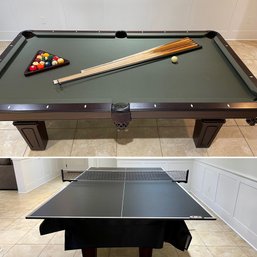 Olhausen Pool Table With Ping Pong Conversion Top, Made In USA*