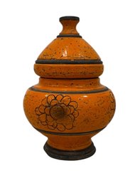 Rosenthal Netter Orange Urn Made In Italy