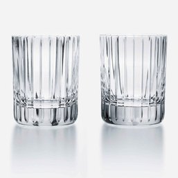 NEW In Box Baccarat Harmonie Tumbler - Set Of 2