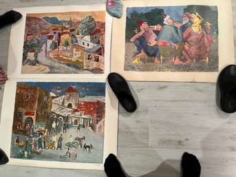 3 Prints, Signed And Numbered