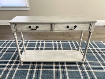 Grey Console Table