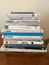Stack Of Worldly Knowledge Books